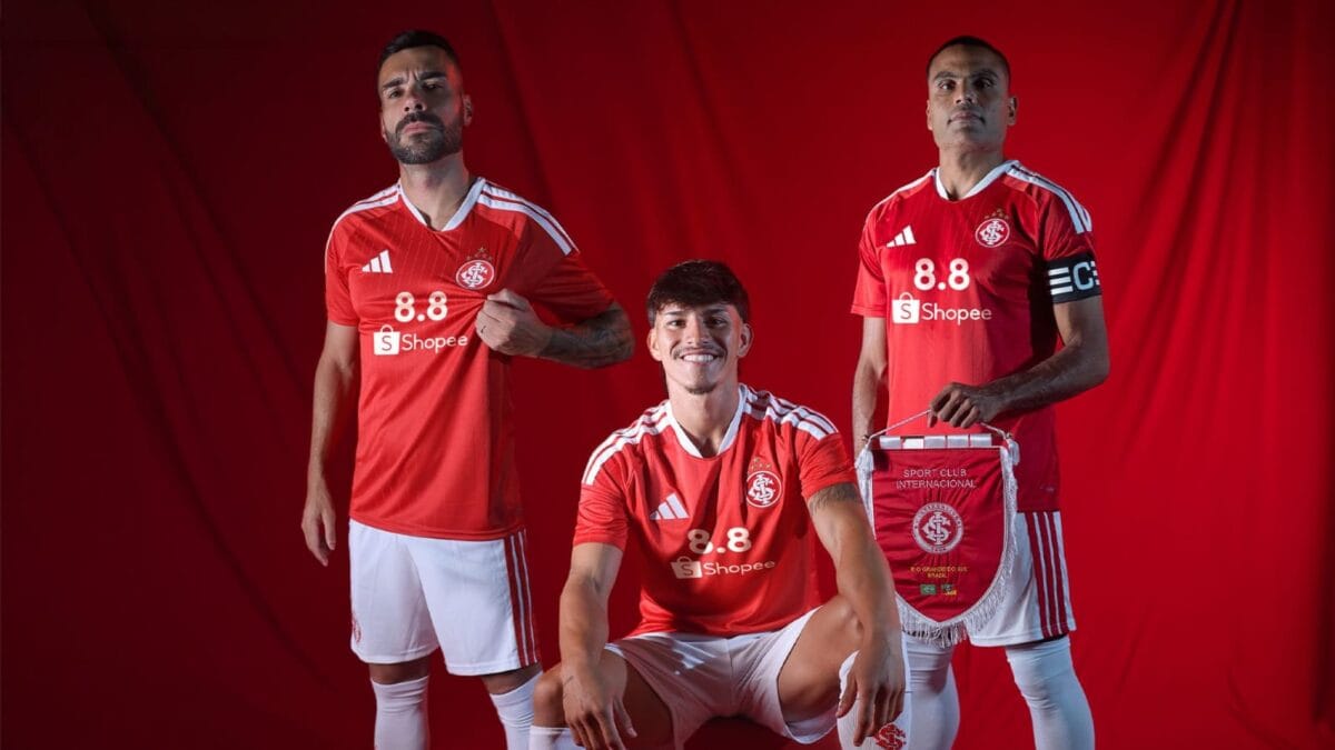 Inter fecha patrocínio com a Shopee - camisa do Colorado com a marca no uniforme