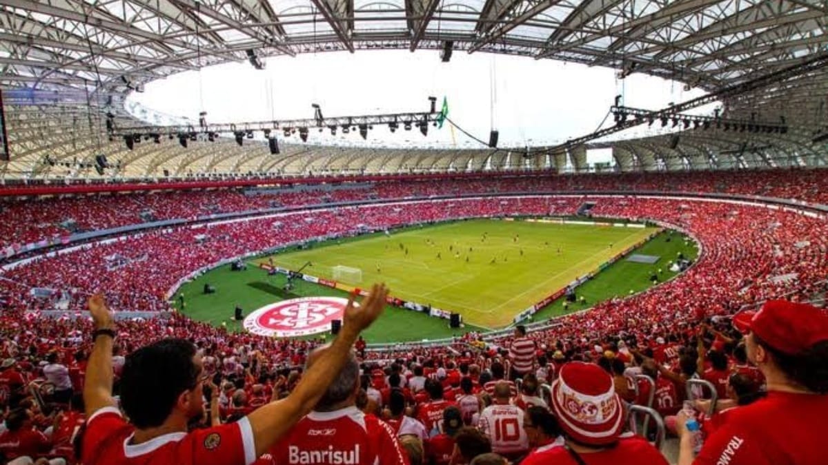 Beira-Rio na Copa do Mundo Feminina de 2027, estádio do Internacional em Porto Alegre