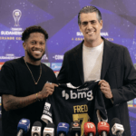Fred fala sobre o Inter em apresentação oficial pelo Atlético-MG