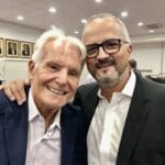Roberto Melo ao lado de Delcir Sonda, podem formar futura parceria.