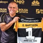 Eduardo Baptista durante sua última passagem pelo Criciúma