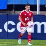 Bernabei durante partida do Internacional no Campeonato Brasileiro